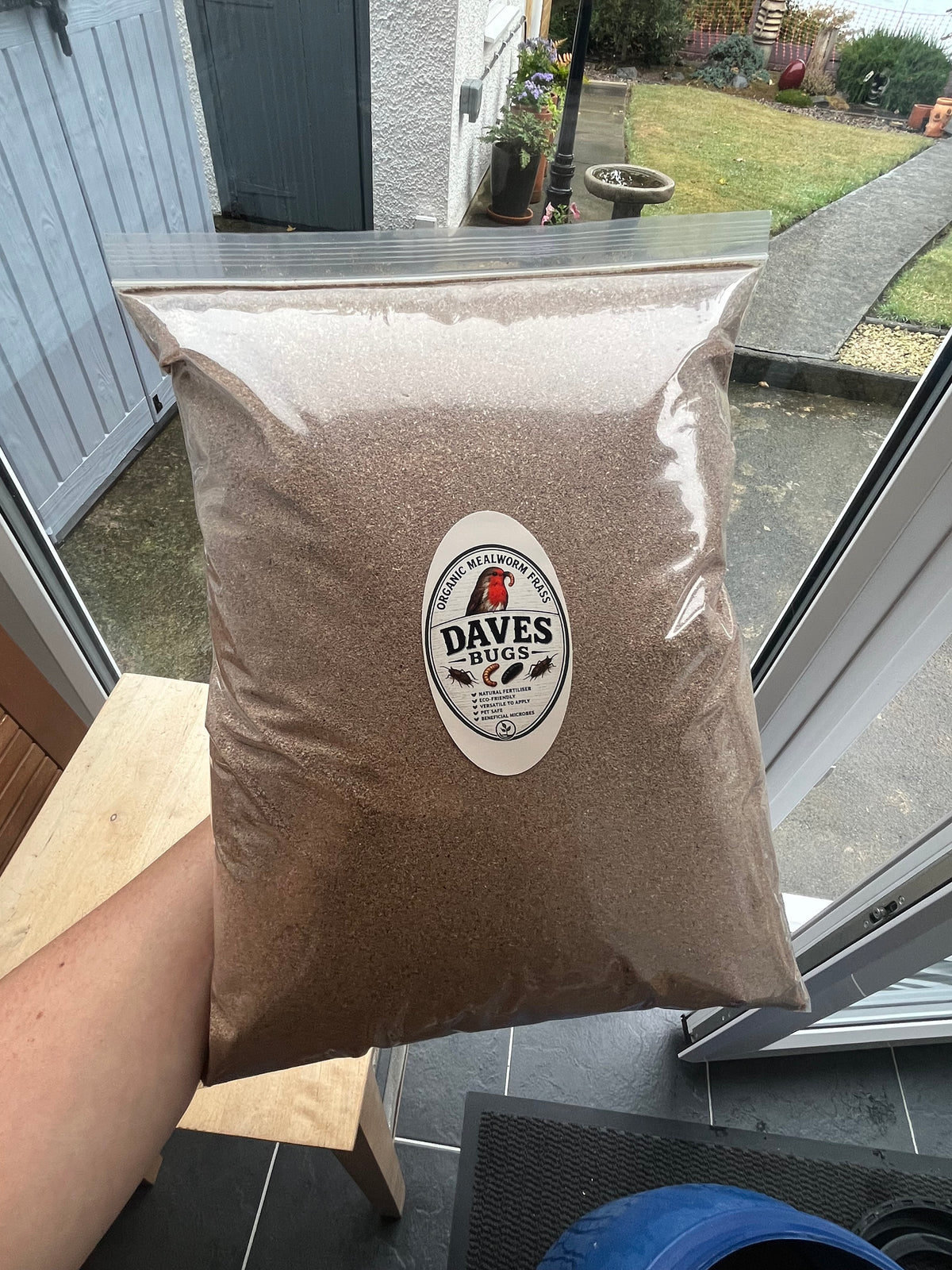 Organic Mealworm Frass Fertiliser
